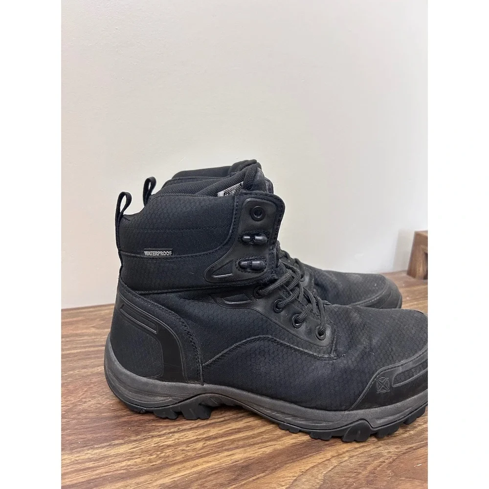 Tactical Performance Mens 10D Black Waterproof Work Boots FWTPWR8019 Tactical